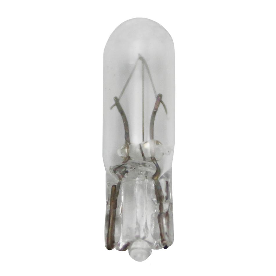 Lamps with glass wedge bases T5